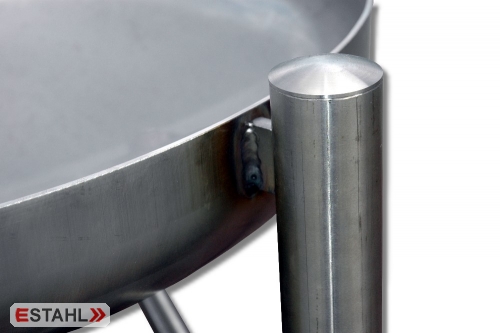 Edelstahl Feuerstelle von E-stahl