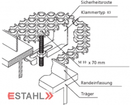 Halteklammer