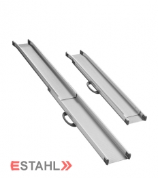 1 Paar hochwertige Teleskoprampen aus Aluminium