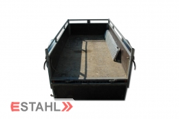 1 pair of light-weight construction ramps, straight-edged model